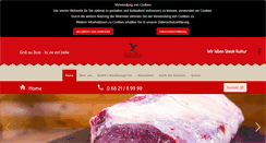 Desktop Screenshot of grill-au-bois.de